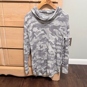 Gray Camouflage Sweatshirt